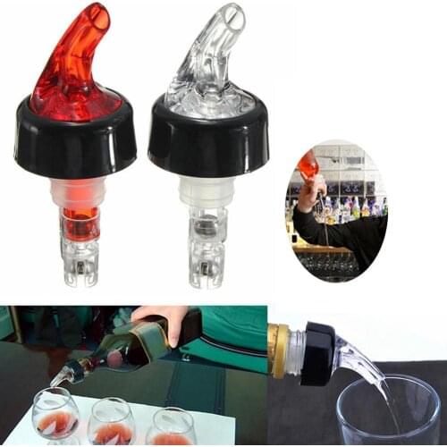 Liquor Spirit Nip Measure Bottle Pourer Drink Red Wine Dispenser Shot Tool