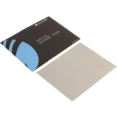 Mouse Pad Aluminum Alloy Metal Resin Waterproof Mat Large/Medium/Small Size 2Sides Winter Summer Dual-Use Luxury Office Gift