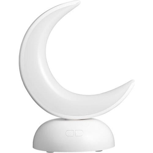 Moon Lamp Moon Night Light Bedside Desk Lamp for Kids Gift, USB Rechargeable Aromatherapy Nightlight, Dimmable Brightness