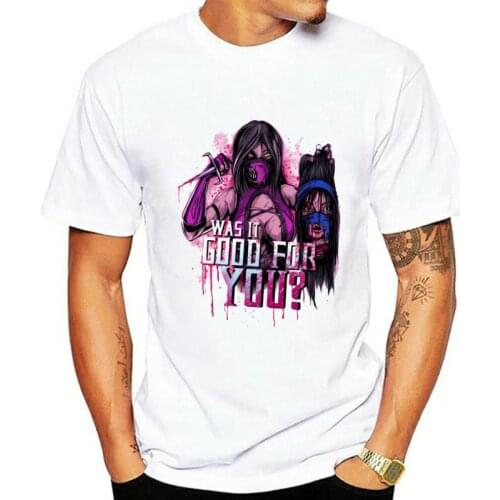 Mortal Kombat X Mileena Men T Shirt Black Tshirt