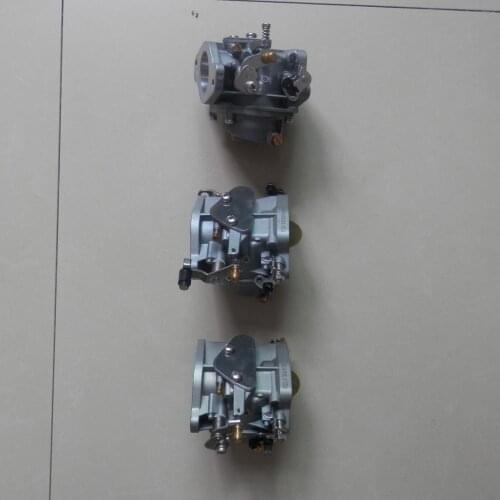 T60 CARBURETOR 3PCS KIT FOR YAMAHA E60 PIONEER JIANHANG PARSUN HIDEA HANGKAI 2T 60HP OUTBOARD TOP MIDDLE BOTTOM FREE SHIPPING
