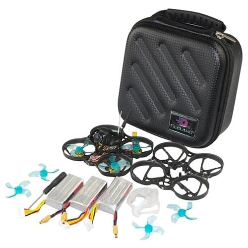 Newest WUT 75X whoop 3-4S FPV Racing Drone Monitor camera BNF/PNP SI-F4FC Caddx EOS V2 quadcopter RCquadcopter RC plane