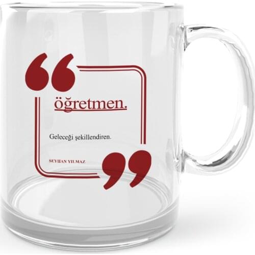 Personalized Teacher Meaning Glass Mug Cup-3