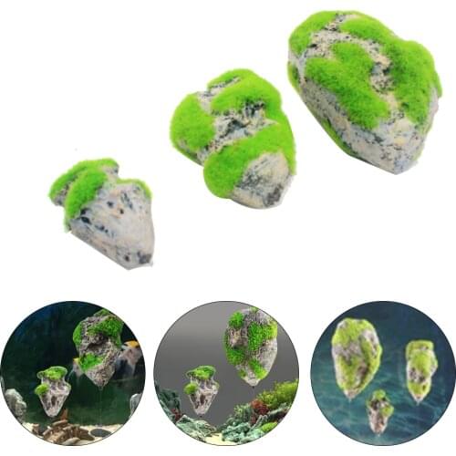 Floating Rock Suspended Fake Artificial Stone Aquarium Decor Fish Tank Decoration Floating Pumice Ornament Pet Products