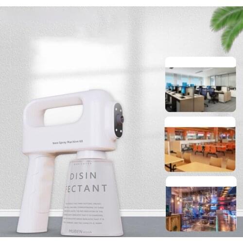 Portable Handheld USB Sanitizer Sprayer, Nano Sterilization 500ml Disinfectant Fogger Mister