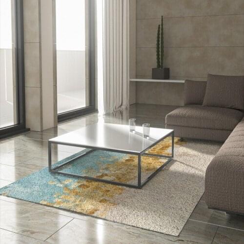 Fluffy Home Decor Soft Thicken Abstract Christmas Stars Carpets Pro-rug Living Room Bedroom Parlor Wood Floor Anti Slip Washable