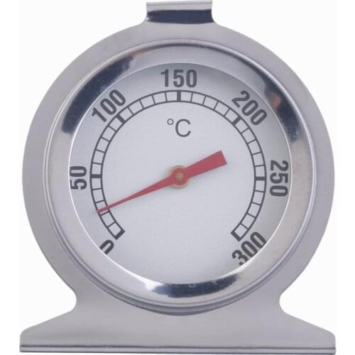 Stainless Steel Dial Oven Thermometer Cooking Termometer Grill Food Meat Thermometer Adjustable Stand Up Hange Kitchen Thermomer