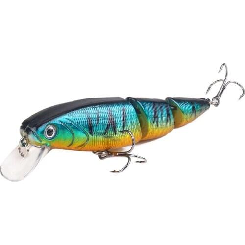 11cm 15.3g JERK MINNOW New Model Fishing Lure Hard Bait 5 Color Wobbler Minnow Quality Professional Depth 0-1.5m