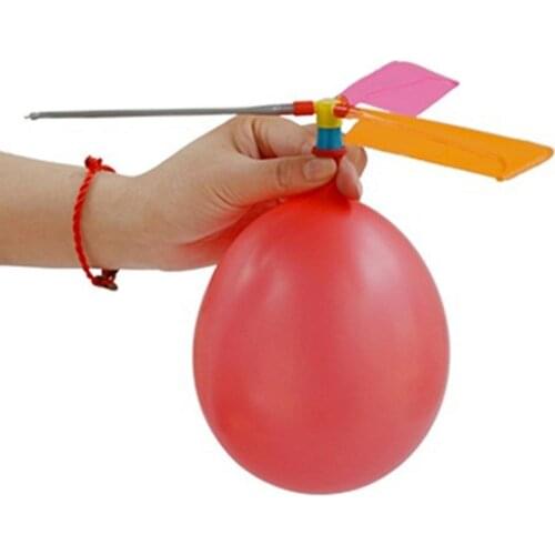 Helicopter Balloon Portable Outdoor Playing Flying Ballon Toy Birthday Party Decorations Kids Gift Party Supplies