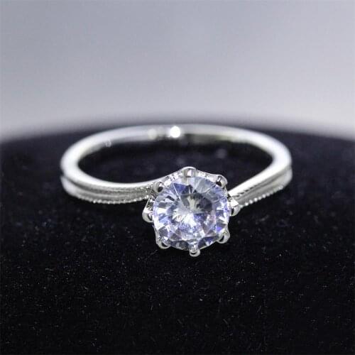 Women Ring Couple Wedding Ring Designed For Women Fashion Simple Cubic Zirconia Ring Give Girlfriend Birthday Gift Jewelry