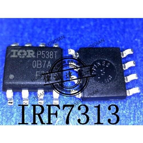 1Pieces New Original IRF7313TRPBF IRF7313 F7313 SOP8 In Stock Real Picture