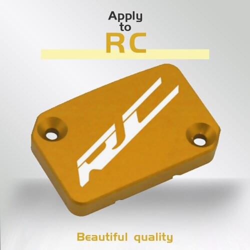 CNC Aluminum Motorcycle Brake Fluid Fuel Reservoir Tank Cover Cap FOR KTM RC 125 2013-2016 RC 200 2013-2017 RC390 14-17