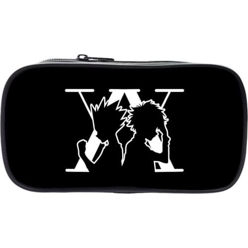 Hunter X Hunter Pencil Case Boy Girl School Supplies Anime Cosplay Student Creative Pencil Case Personalized Stationery Bag