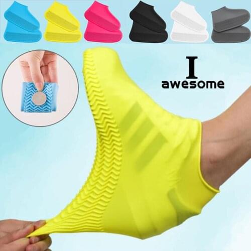 Corziky Women's Rubber Shoe Covers