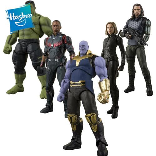 Hasbro The Avengers Captain Marvel Doctor Strange Thor Action Figure Figure Gift Young Child Collection Museum Frame Model