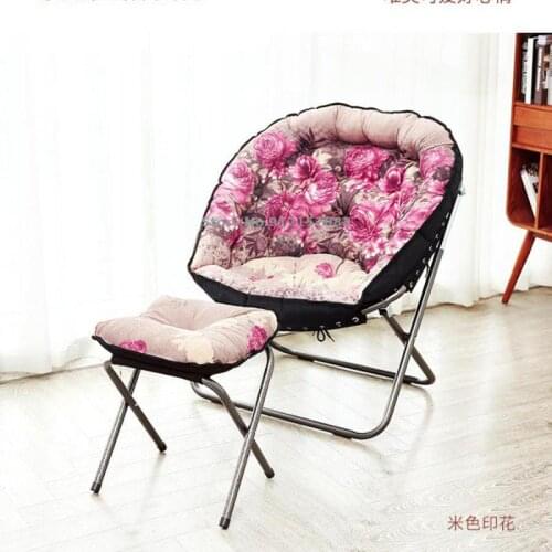 Creative lazy sofa chair single bedroom balcony small sofa leisure home lazy chair folding back recliner