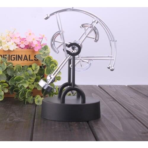 Chaos pendulum perpetual motion small ornaments creative ball Newton collision ball office table decorations