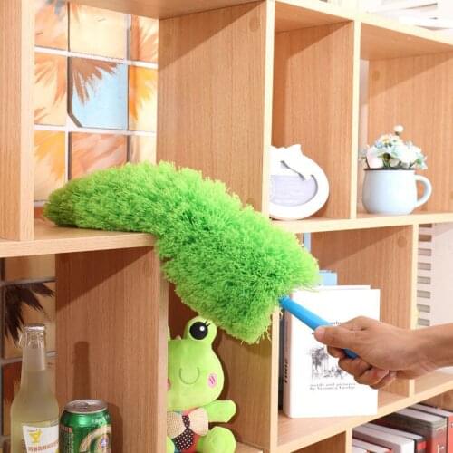 Adjustable Microfiber Dusting Brush Extend Stretch Household Duster Air-condition Car Duster Furniture Household Clean Brush