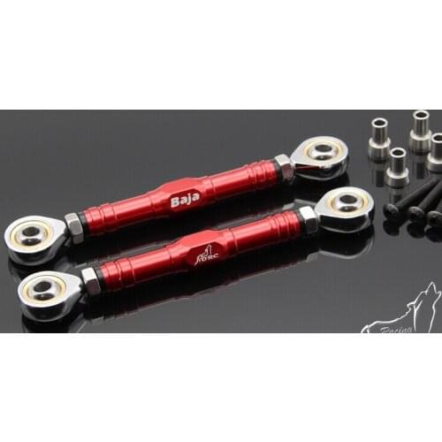 Strengthening zero clearance metal steering rod for Rovan 30.5cc KM HPI 112457 QQ 5B SS 110190 5T #109964 5SC #105734 T1000 5T