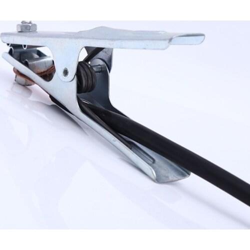 2Pcs/set 500A 2M Electrode Welder Clamp 300A 1.5M Ground Clamp Cable Connector N58C