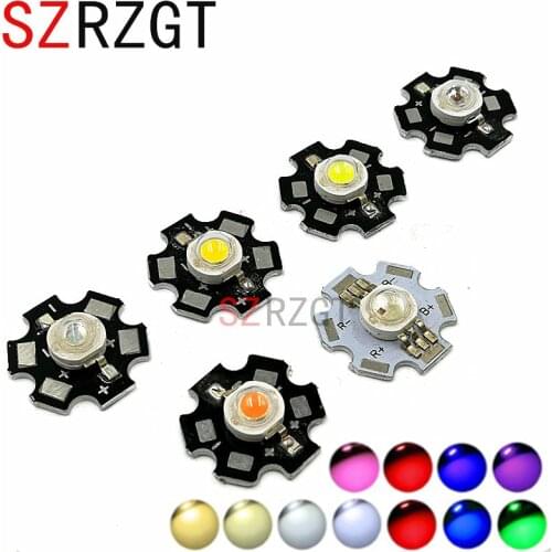 1W 3W High Power LED light , Red, Green, Blue, Yellow, RGB,white(neutral White), Warm White, Cool White ,Full spectrum,IR