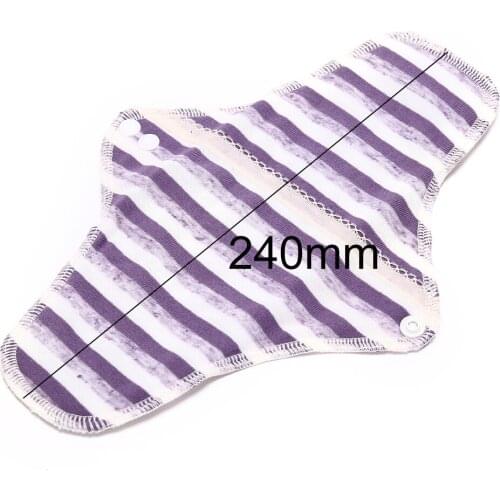 240mm Feminine Hygiene Menstrual Pads Mama Cloth Organic Bamboo Inner Washable Reusable Sanitary Pads Sanitary Towels Pad