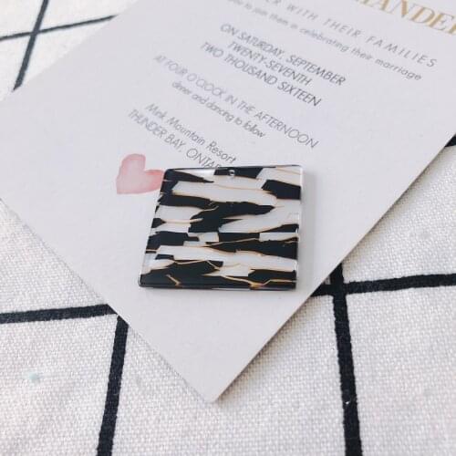 4 Pieces/lot Square Jewelrytassel jewelry finding sconnectors for jewelry jewelry making suppliesOther