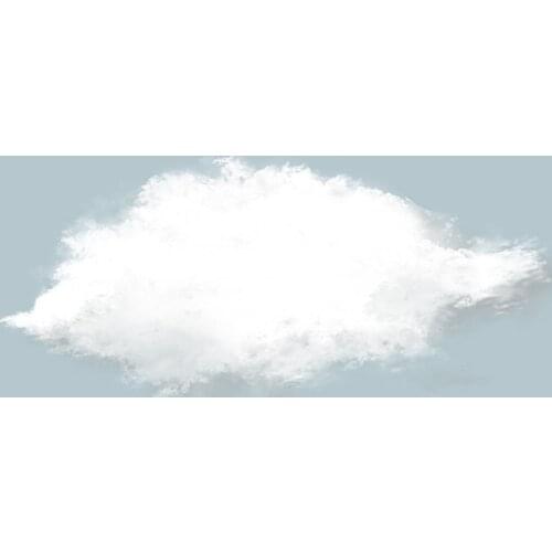 MASAR Childrens blue sky and white clouds custom mural childrens room bedroom bedside wallpaper roof ceiling wallpaper Cloud