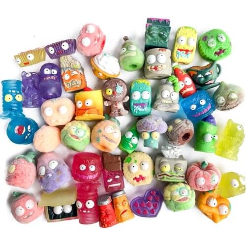 FGHGF Random 15Pcs/lot Garbage The Grossery Gang Cartoon Anime Action Figures Toys Model Toy Dolls Figures Gift Y18070706