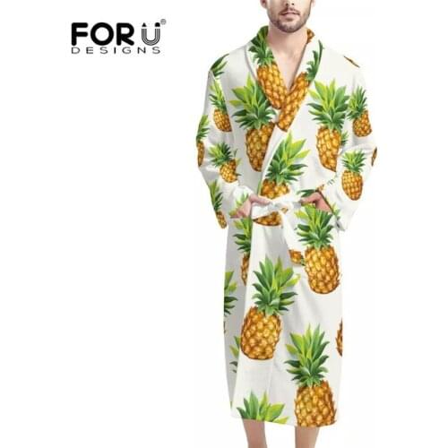 FORUDESIGNS Men's Bathrobes
