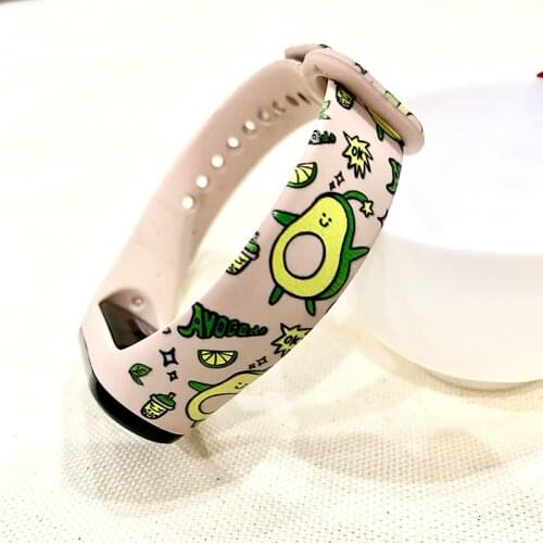 Cartoon Silicone wristband For Xiaomi Mi Band 6 5 4 3 Replacement Silicone TPU Strap For Xiaomi Miband 5 MiBand 4 Bracelet