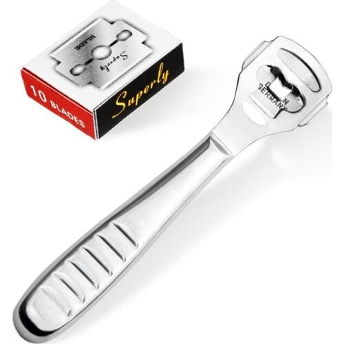 Stainless Steel Pedicure Tool Set Foot Care Callus Remover Hard Dead Skin Cutter Shaver @ME88