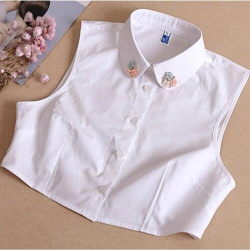 New shirt female wild sweater decoration false All Matching Detachable Collars sweater saving collar Women Clothes Shirt