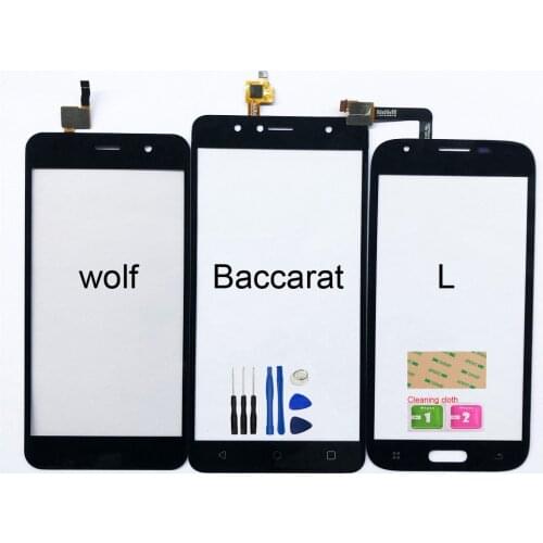 Touchscreen For Vertex Impress L/Wolf/ Baccarat touch Screen Digitizer Sensor Glass Panel Replacement