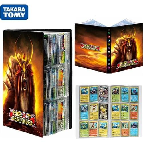 TAKARA TOMY 9 Pocket 432Pcs Pokemon Cards Album Book Anime Collection Holder Cartoon Ex VMAX GX Game Card Folder Kids Toys Gift