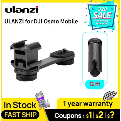 Hot Shoe extension Mount for DJI Osmo Mobile 2 3 Vimble 2 Moza MINI MI Freevision vilta m Gimbal Accessories adapter Tripod