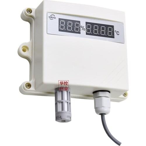 Indoor and outdoor greenhouse digital temperature and humidity transmitter sensor output 4-20MA RS485HSTL-104
