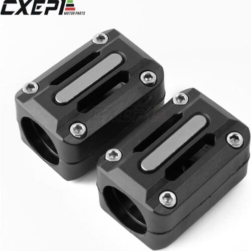 1 pair Motorcycle Engine Guard Protection Bumper Decorative Block For Honda Africa Twin CRF1000L NC700X VFR1200X Crosstourer