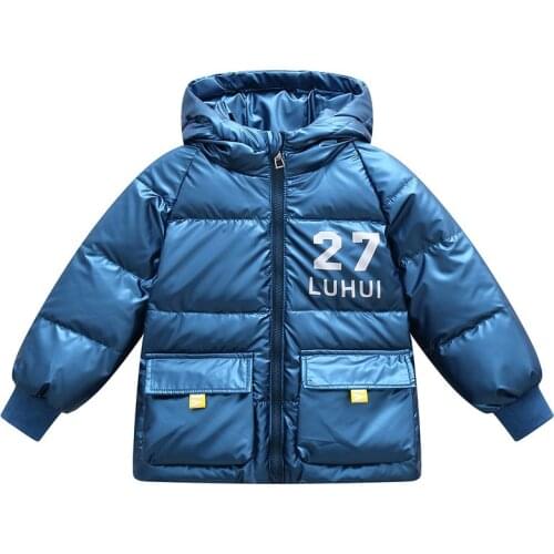 Boys winter coats&Jacket Kids Jackets for boys Fashion Children thick Winter jacket Boy Girls Winter Coat kids Outerwear Parkas