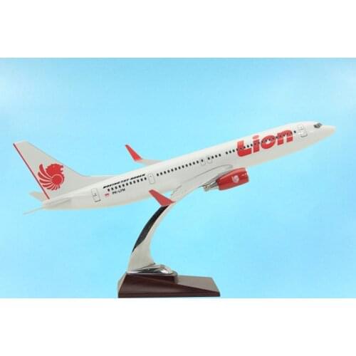 1/100 Scale Boeing B737-900 Indonesia Lion Air Line Airplane Model Toys Aircraft Airliner Plane Gifts Toys Collection Display
