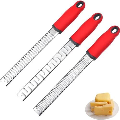 1Pcs Stainless Steel Cheese Grater Chipper Lemon Peel Polishing Planer Shavings Cheese Slicer Fruit Knife Kitchen Gadget