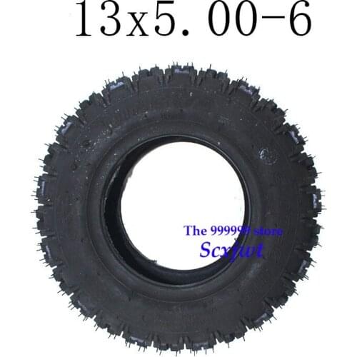 Free Shipping High Performance 13x5.00-6 Tubeless Tyre Fits for ATV QUAD Bike Gokart Scooter Mini Buggy Mower Snow Plow Tires