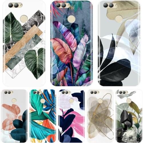 Soft TPU Phone Case For Huawei Nova Smart Lite 2017 Flower Art Silicone Back Cover For Huawei Nova 2i 2 Lite Plus 3 3I 3E 4 4E 5