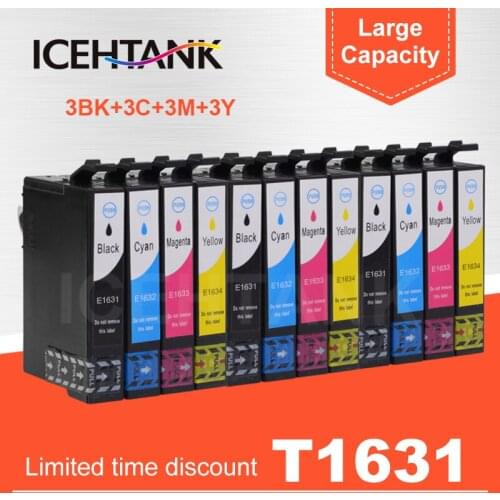 T1631 T1621 Full Ink Cartridge Compatible For Epson Workforce WF-2750DWF WF-2760DWF WF-2530WF WF-2540WF WF-2630WF WF2010 Printer