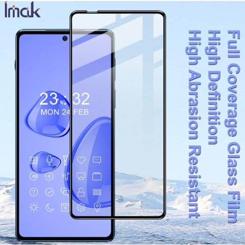 Imak Tempered Glass For Motorola Edge 20 Pro Screen Guard Protective oleophobic Full glue