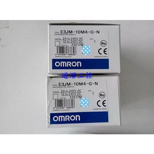 AC/DC Power Supply Free Photoelectric Sensor E3JM-10M4-G-N