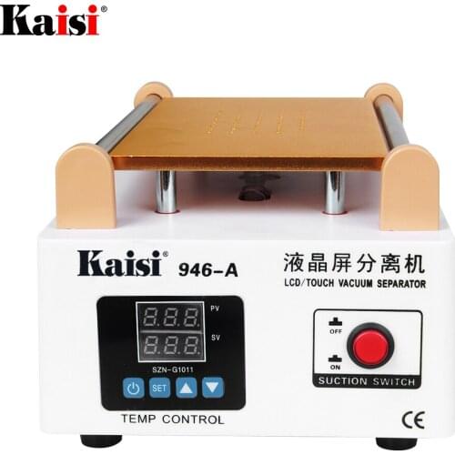 Kaisi 946A LCD Screen Separating Machine Built-in Pump For Max 7 Inch Digitizer Screen Glass Separate Repair
