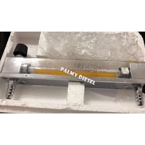 NEW test bench Glass rotor flowmeter . flow meter for fuel pump test bench range 10-100L/H