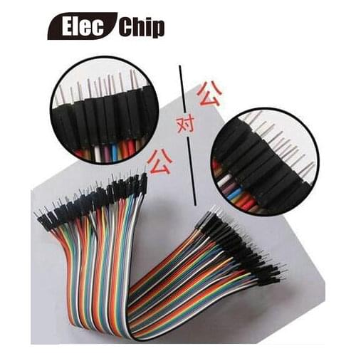 One 40P Dupont line 20cm male to male jumper wire Dupont cable for arduino