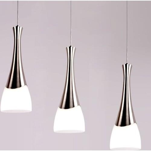 3 Heads Simple Dining Room Pendant Lamp Fashion Kitchen Bar Pendant Lamps Study Room Pendant Lights